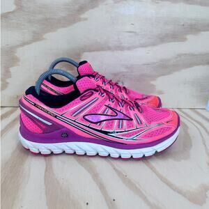 Brooks - Transcend - Running Shoes - Pink - Women's - 9.5 (B) - 1201501B878